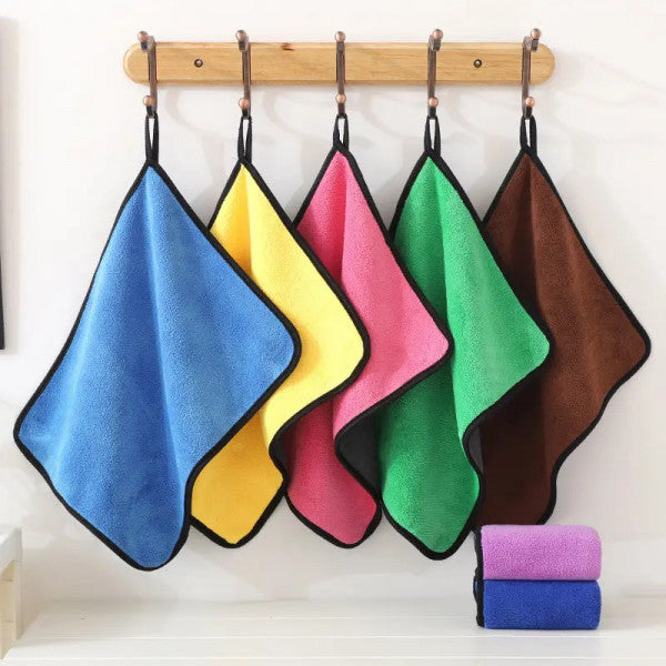 MICROFIBER CAR TOWEL CLEANING CLOTH WASH TOWEL