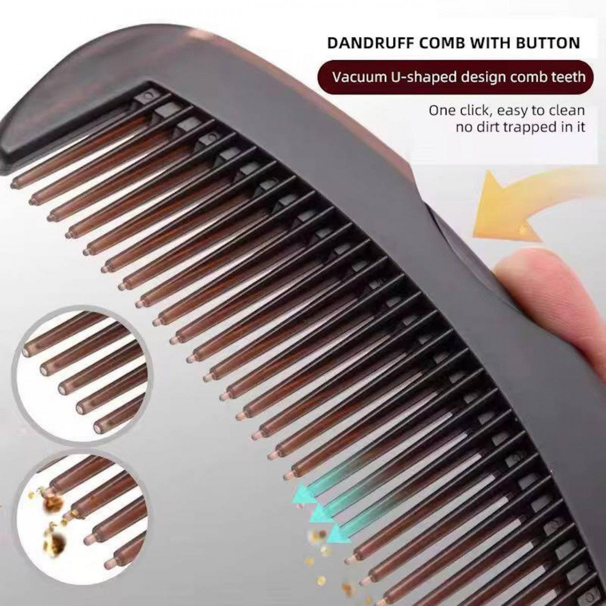 DANDRUFF REMOVAL COMB
