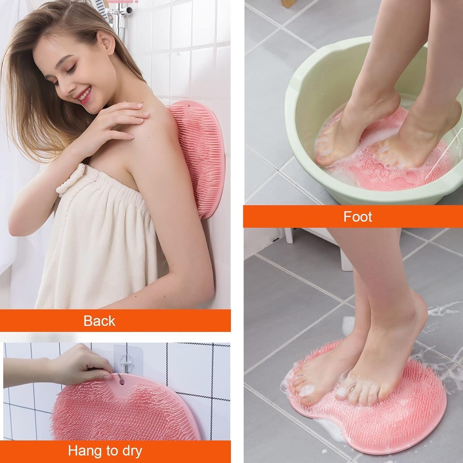 SHOWER FOOT SCUBBER