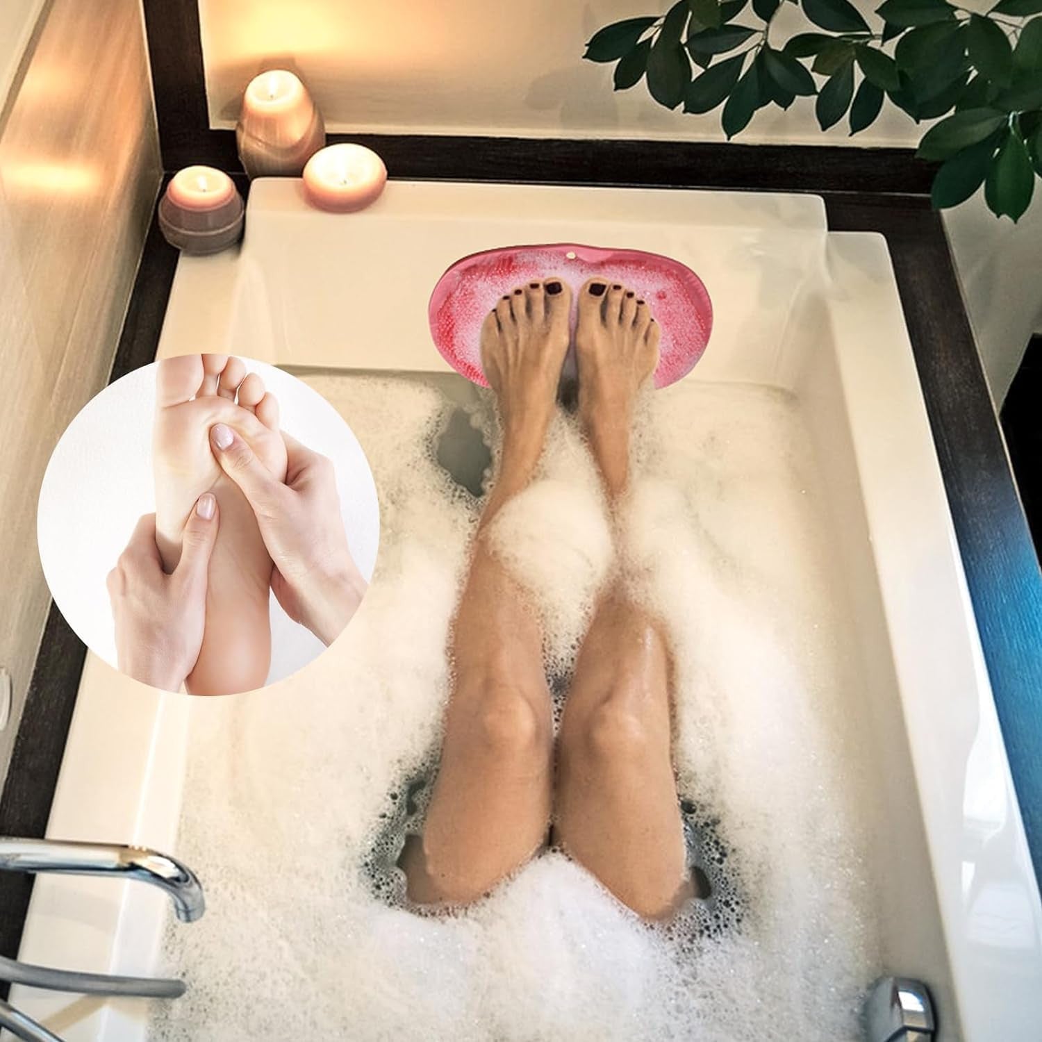 SHOWER FOOT SCUBBER