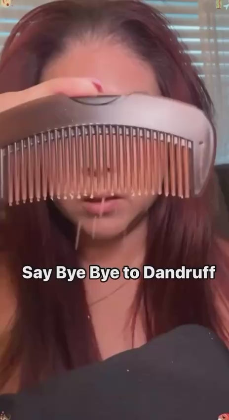 DANDRUFF REMOVAL COMB