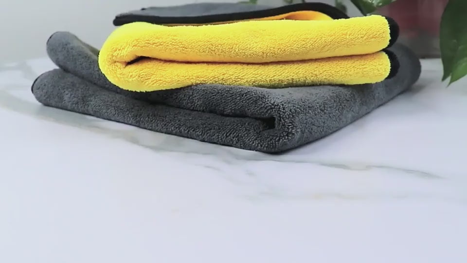 MICROFIBER CAR TOWEL CLEANING CLOTH WASH TOWEL